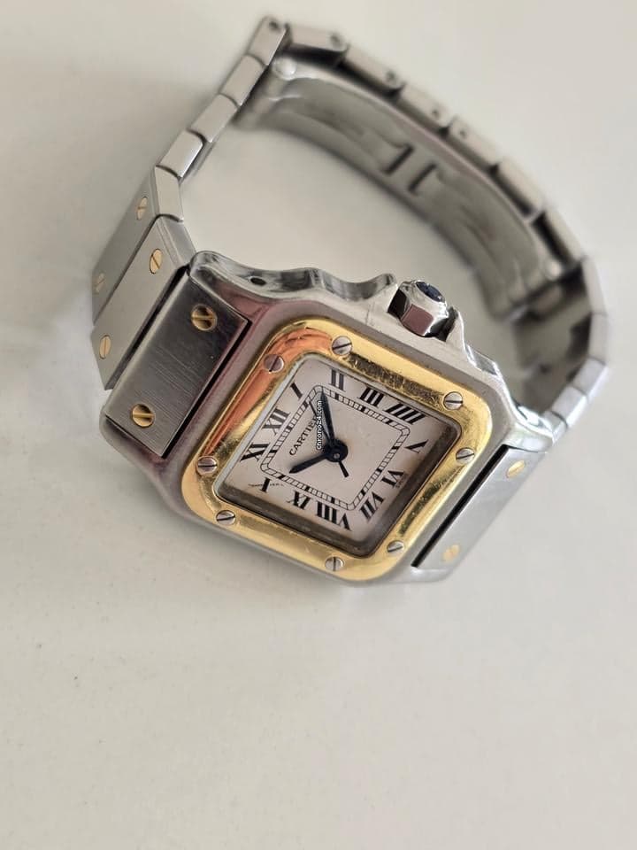 Cartier Santos Lady Santos Galbée automatique - Thumbnail 13