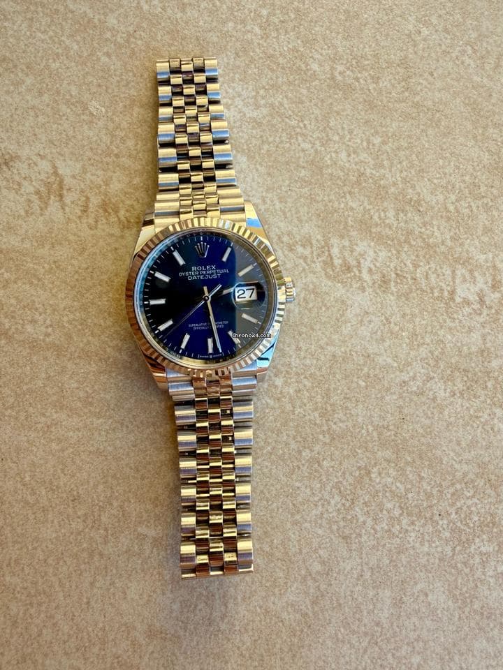 Rolex Datejust 36 full set, fattura e prova di pagamento. Italiano - Image 1