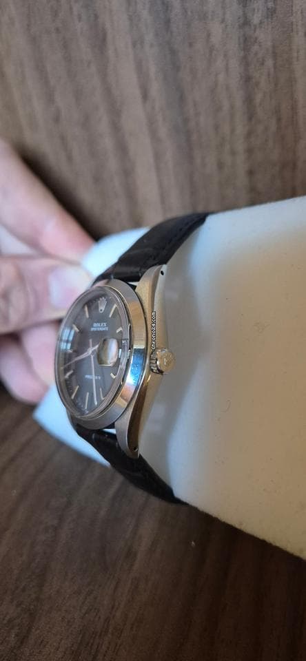 Rolex Oyster Date Rolex Oysterdate Precision 6694 – Black Dial – Vintage 34mm - Thumbnail 4