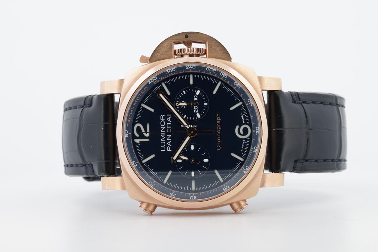 Panerai Luminor Marina Goldtech Blu Notte Luminor PAM0111  2021 Like New Full Set