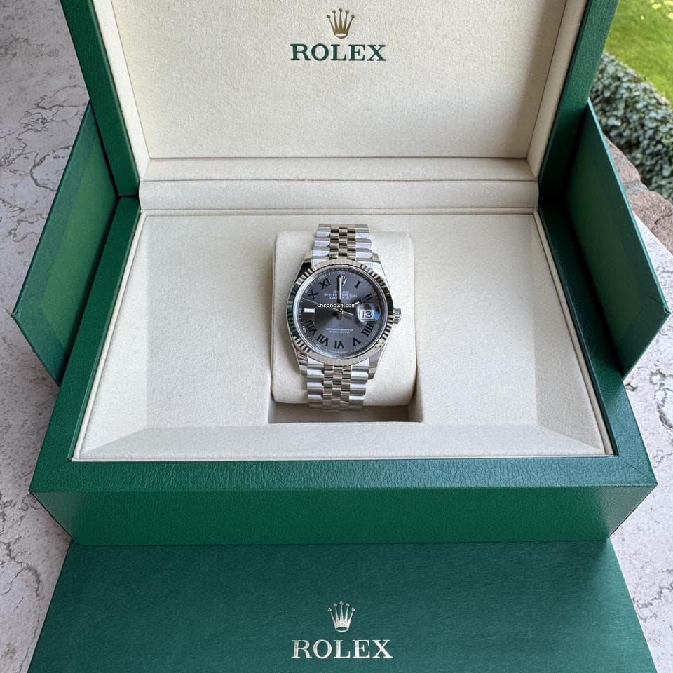 Rolex Datejust 36 Wimbledon 36mm 2025 Brand New - Thumbnail 7