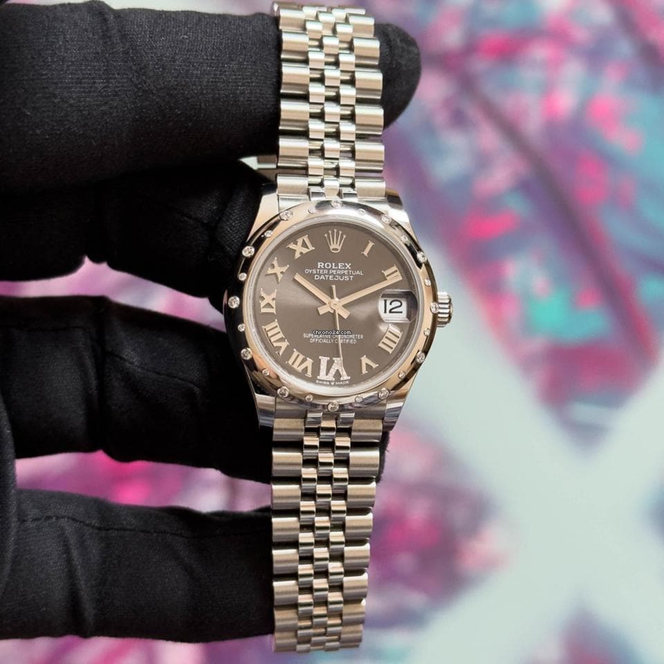 Rolex Datejust 31 Roman | 2023 | 278344RBR | Diamonds | Jubilee | St Valentin - Image 1