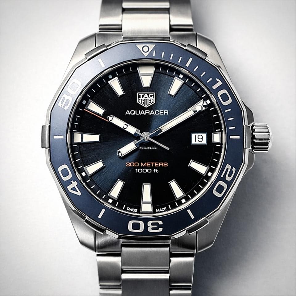 TAG Heuer Aquaracer Po serwisie • Stan idealny • Wypol. bransoleta  • Full set - Image 1