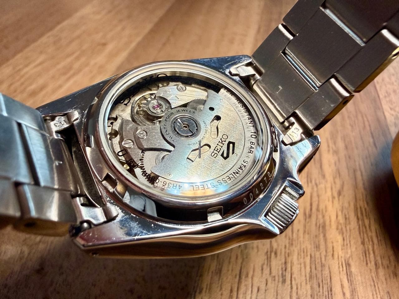 Seiko 5 Sports  Black Automatic SRPE55K1 - Thumbnail 3