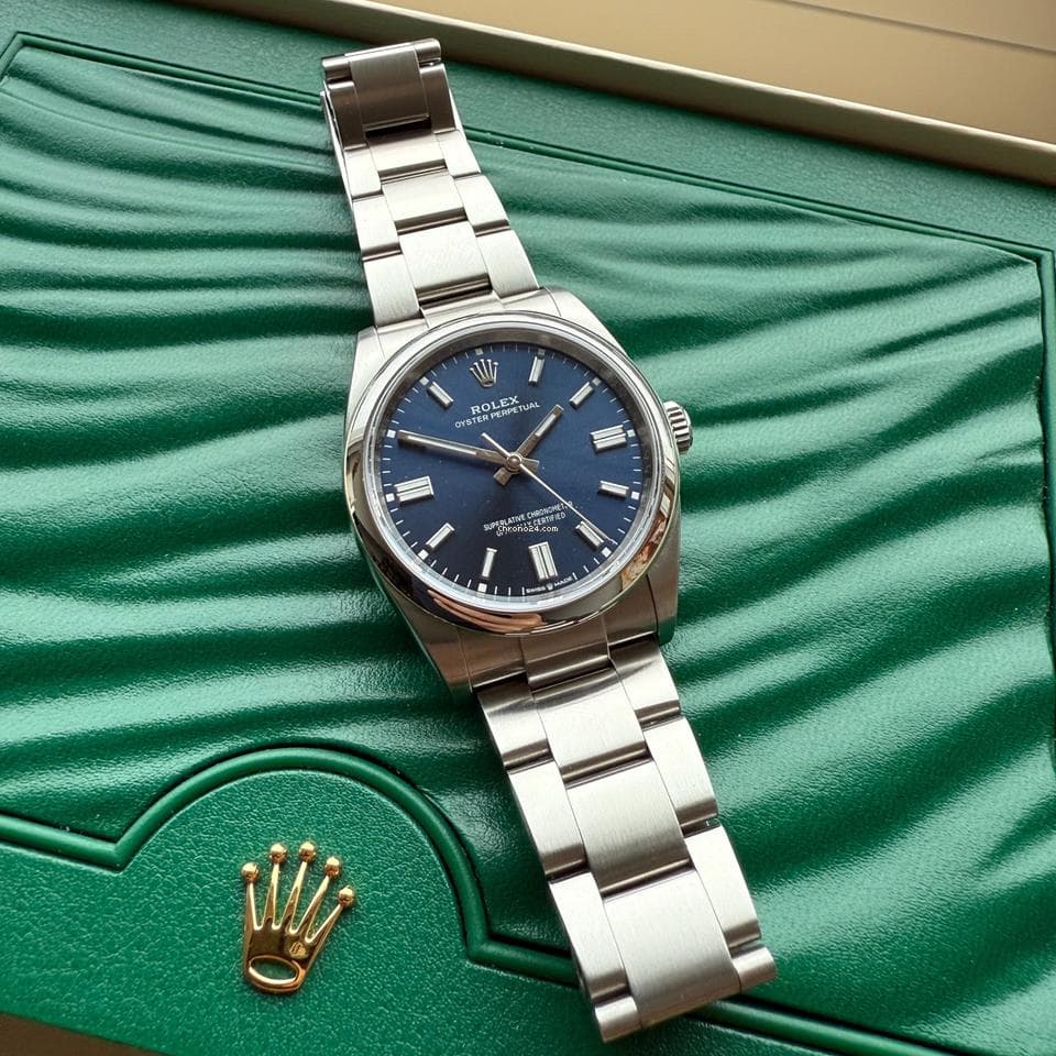 Rolex Oyster Perpetual 36 2021 Volledige set incl. bon en Rolex garantie t/m 04-2026 - Image 1