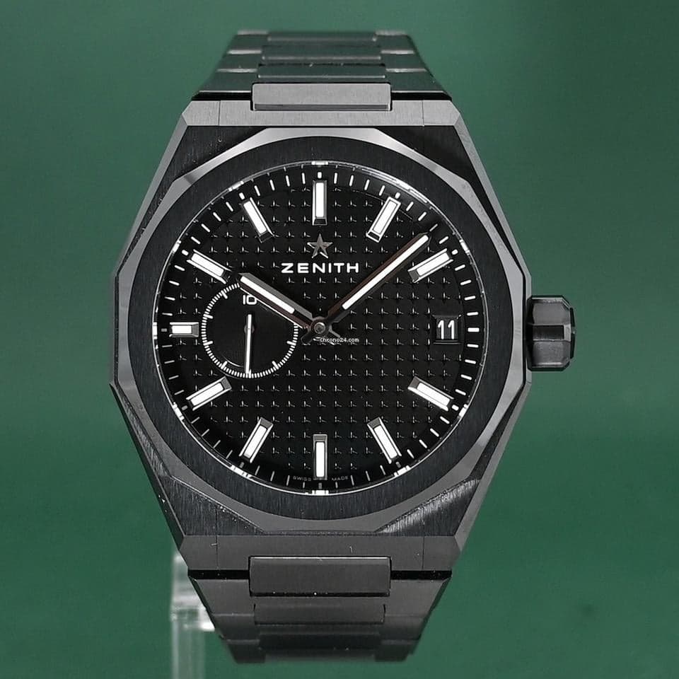 Zenith Defy Skyline El Primero Automatic Date 41mm Ceramic Black Box&Papers 16400 LP