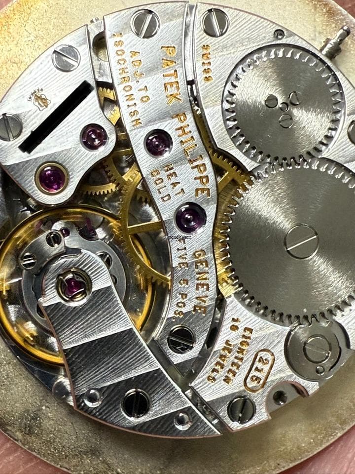 Patek Philippe Calatrava 33 18k GOLD - Porcelain Dial - TOP CONDITION/TOP ZUSTAND - Thumbnail 8