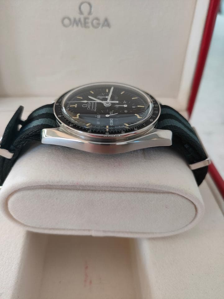 Omega Speedmaster Professional Moonwatch 145.0022 Beautiful Patina Dial With Original Omega Strap - Thumbnail 5