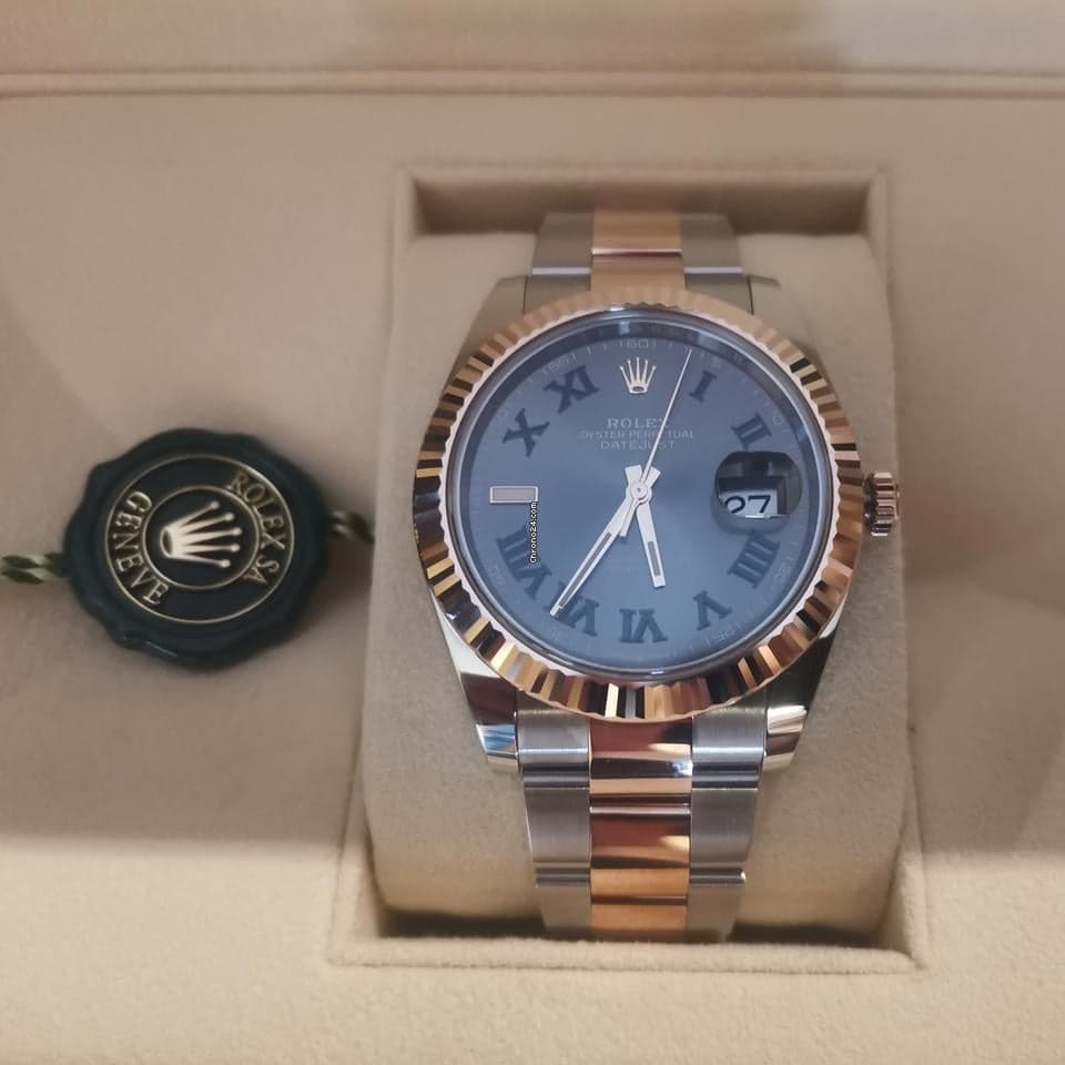 Rolex Datejust 41 Año de fabricación: 2022. Estuche y documentos originales. - Image 1