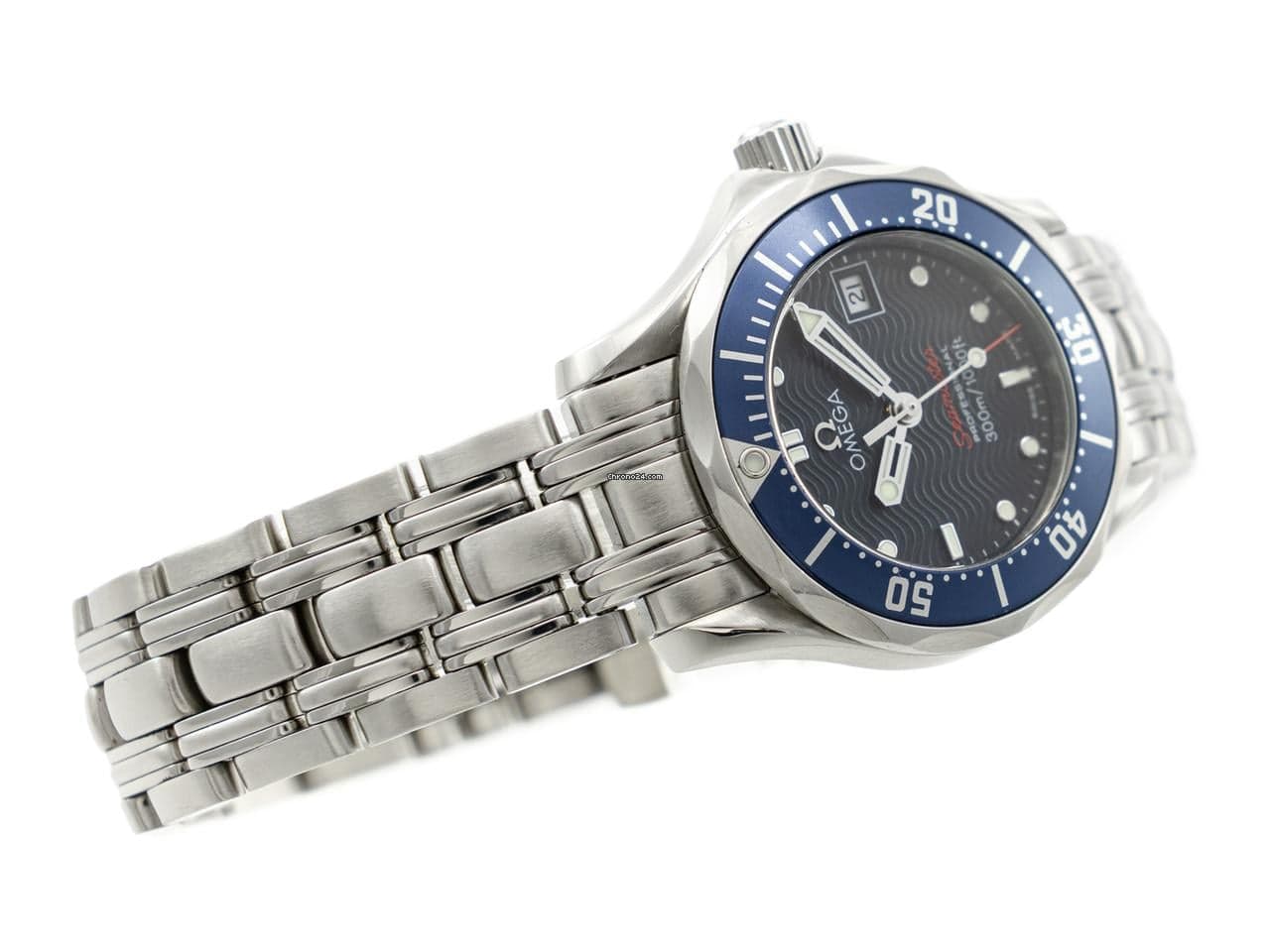 Omega Seamaster Diver 300 M Steel 28 mm Quartz Ref. 2224.80.00 - Thumbnail 4