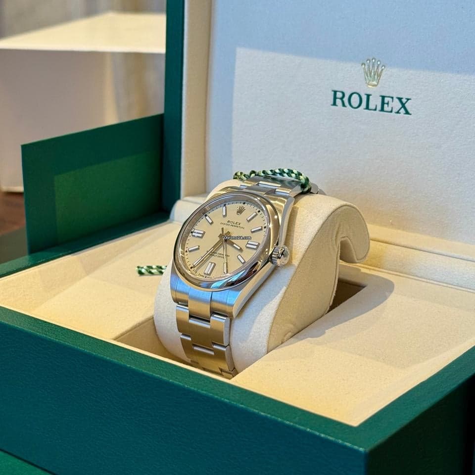 Rolex Oyster Perpetual  Stainless Dial (2025) Oyster BEIGE 41 mm / Ref: 134300 / New and stickers .