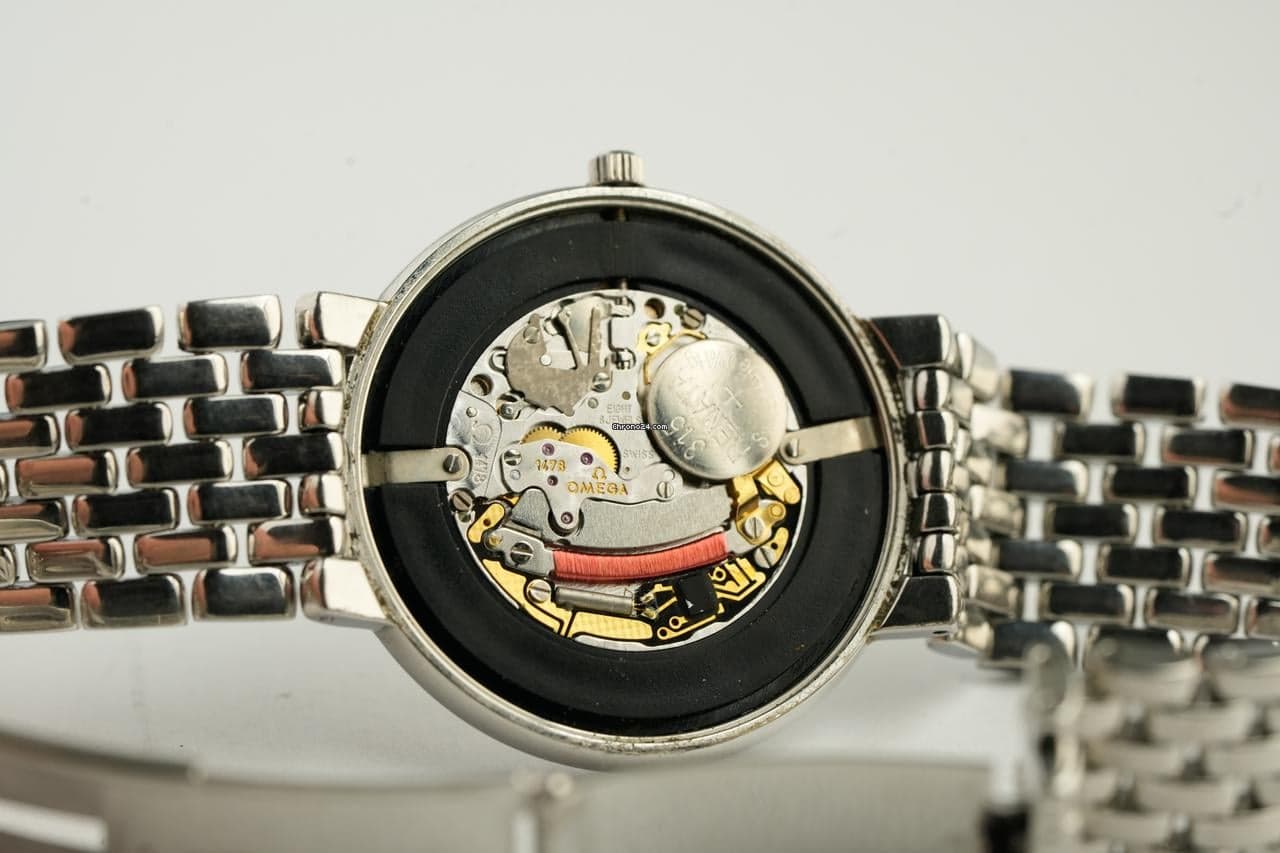 Omega De Ville Raised Hour Markers - Integrated Bracelet - Thumbnail 13