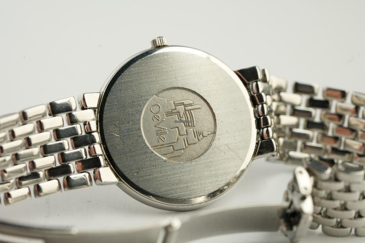 Omega De Ville Raised Hour Markers - Integrated Bracelet - Thumbnail 12