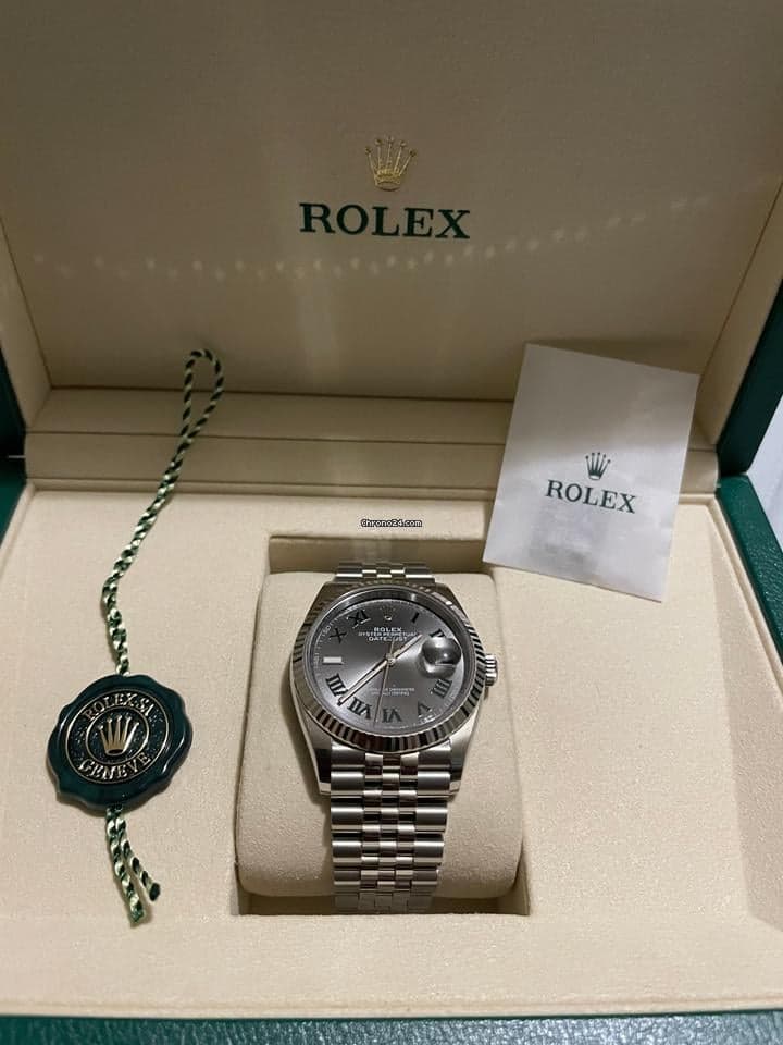Rolex Datejust 36 Full set, Unworn, December 2025 - Image 1