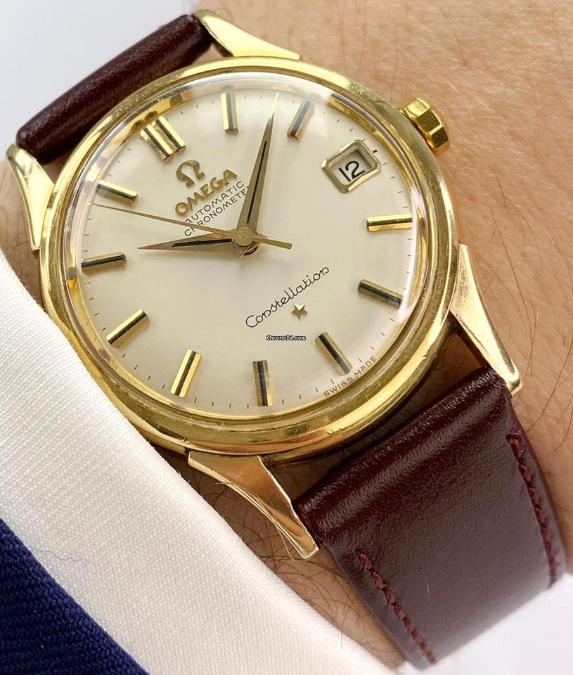 Omega Constellation Solid Gold Vollgold Vintage Automatic Automatik 14393 14393 - Image 1