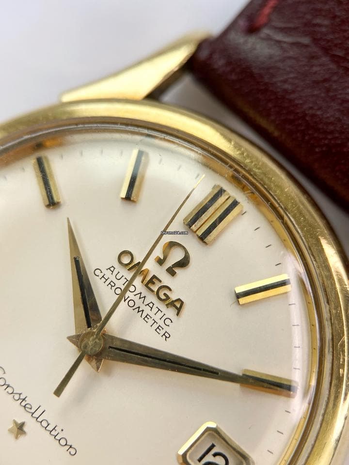 Omega Constellation Solid Gold Vollgold Vintage Automatic Automatik 14393 14393 - Thumbnail 9