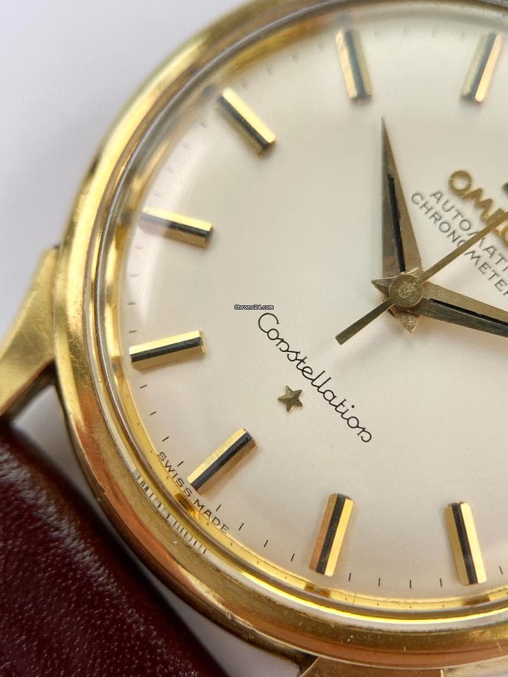 Omega Constellation Solid Gold Vollgold Vintage Automatic Automatik 14393 14393 - Thumbnail 8