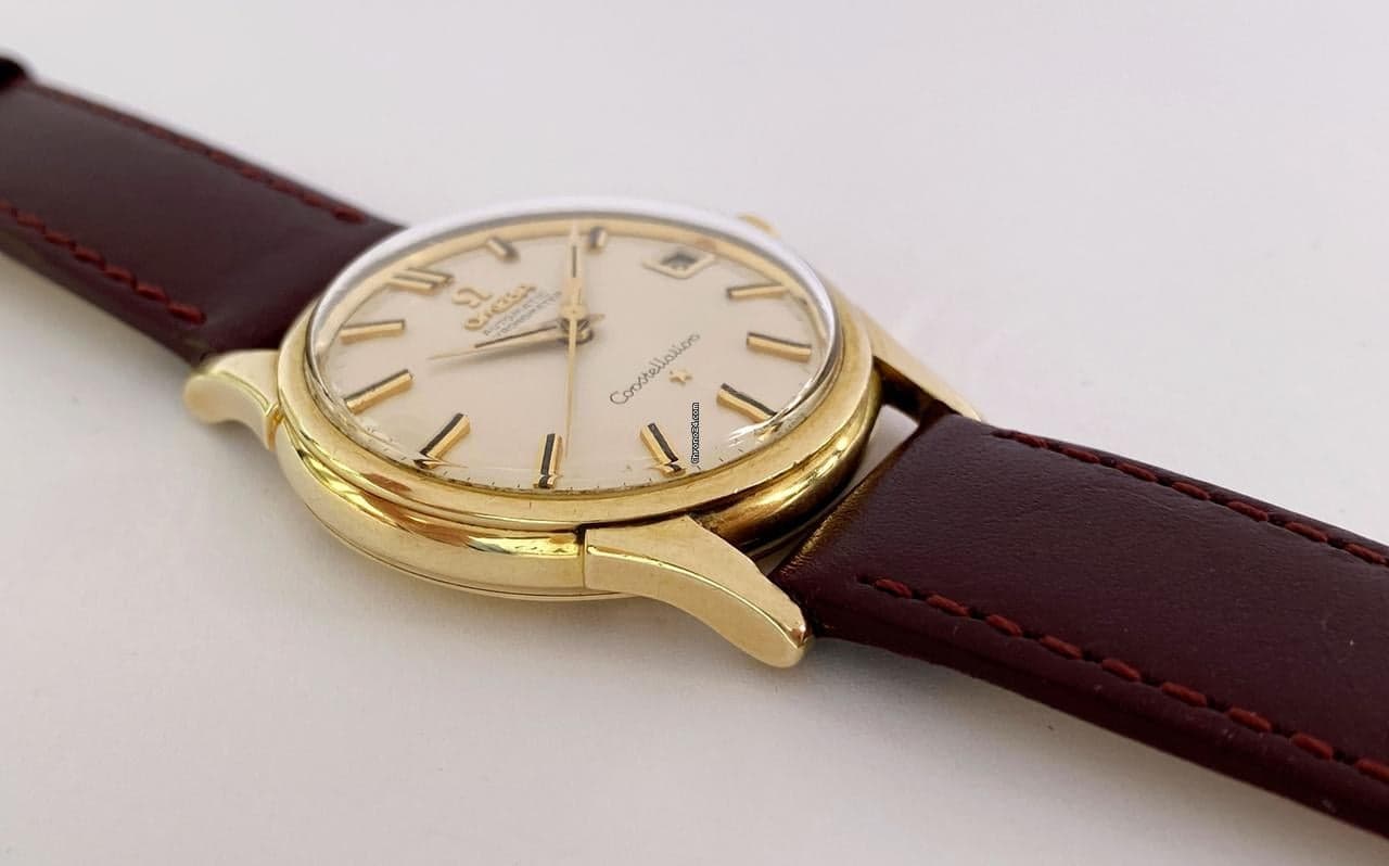 Omega Constellation Solid Gold Vollgold Vintage Automatic Automatik 14393 14393 - Thumbnail 7