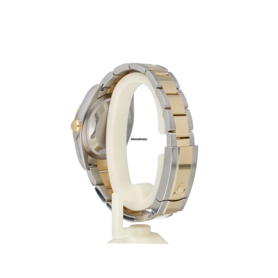 Rolex Datejust 36 2019 box + papers | steel - yellow gold white roman domed Oyster - Thumbnail 5