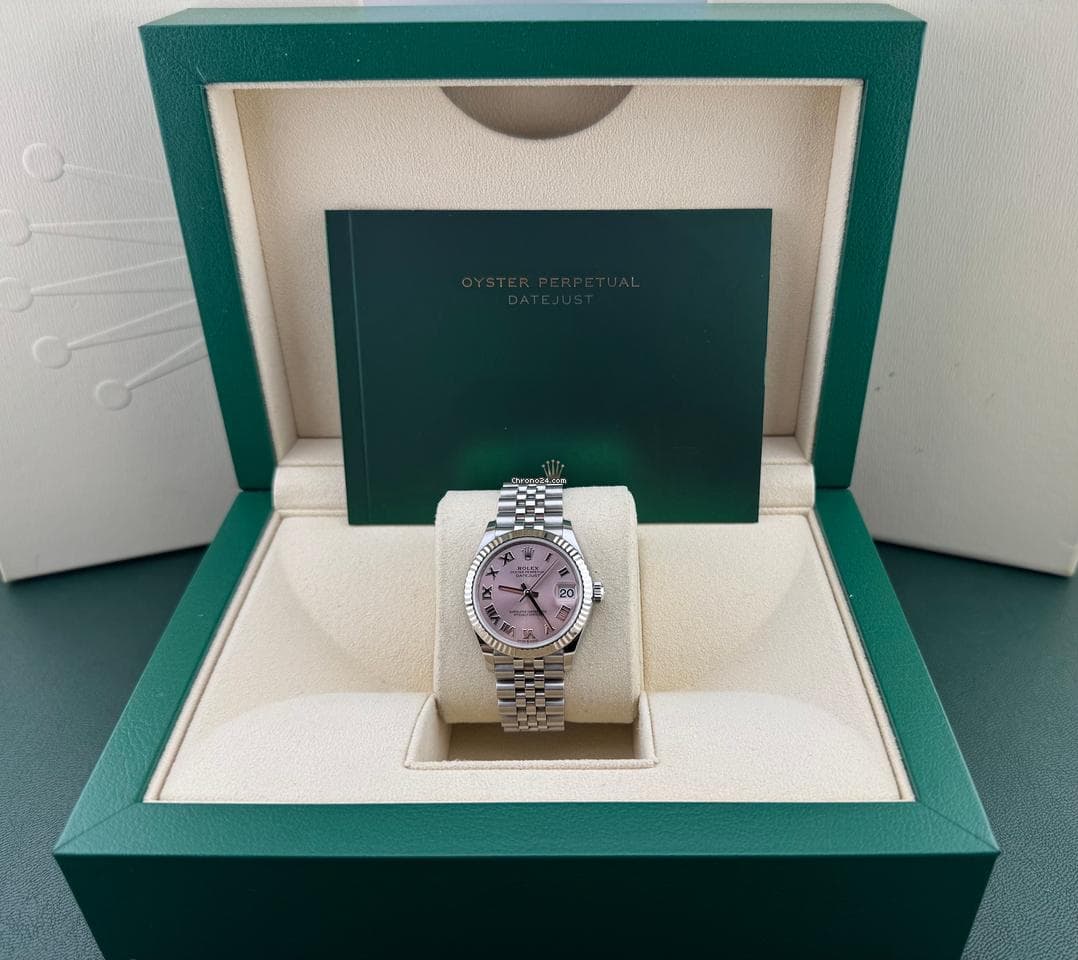 Rolex Datejust 31 "Pink Roman Dial" - Ref. 278274 - Box - 2023 - Image 1
