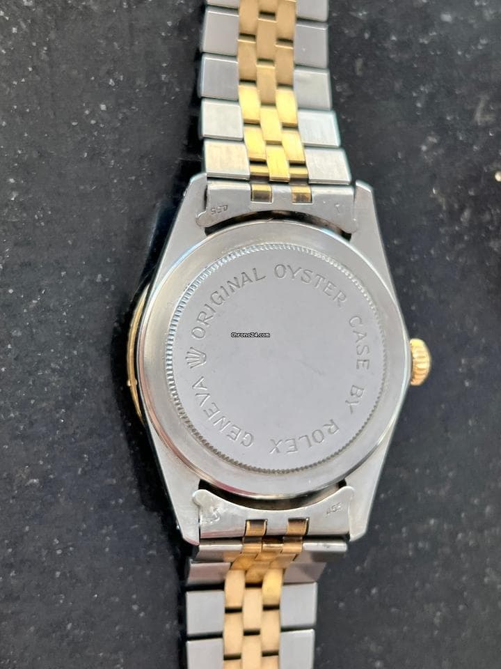 Tudor Date Prince Day Tudor Rolex Vintage Jumbo14K Gold/Steel - Thumbnail 8