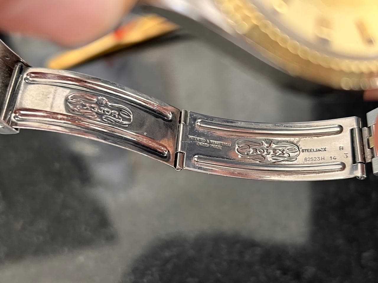 Tudor Date Prince Day Tudor Rolex Vintage Jumbo14K Gold/Steel - Thumbnail 5