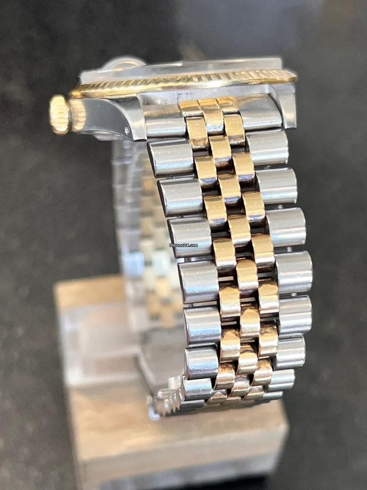 Tudor Date Prince Day Tudor Rolex Vintage Jumbo14K Gold/Steel - Thumbnail 4