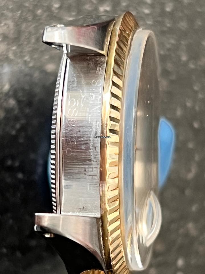 Tudor Date Prince Day Tudor Rolex Vintage Jumbo14K Gold/Steel - Thumbnail 6