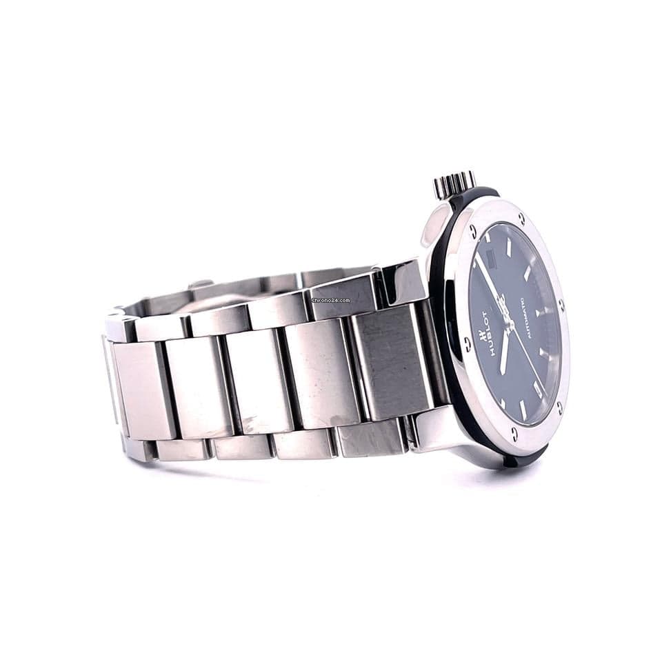 Hublot Classic Fusion Black Dial / Box & Papers - Thumbnail 13