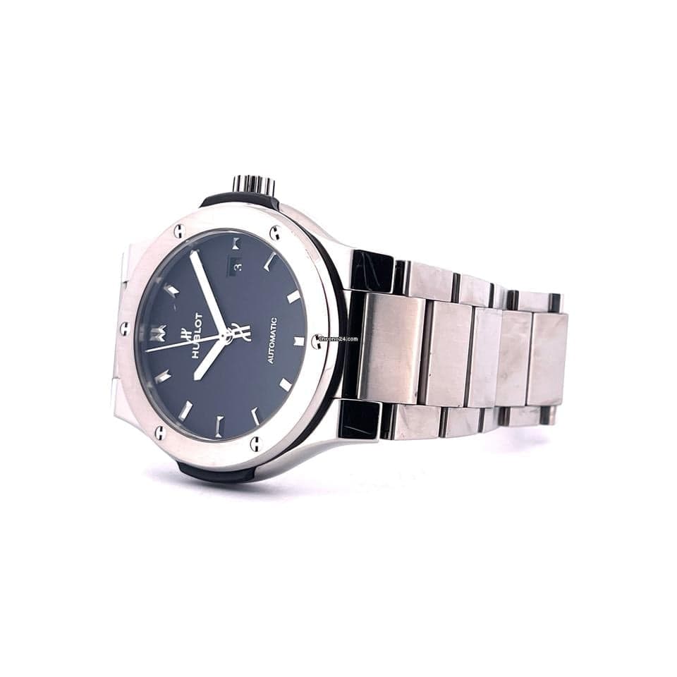 Hublot Classic Fusion Black Dial / Box & Papers - Thumbnail 4