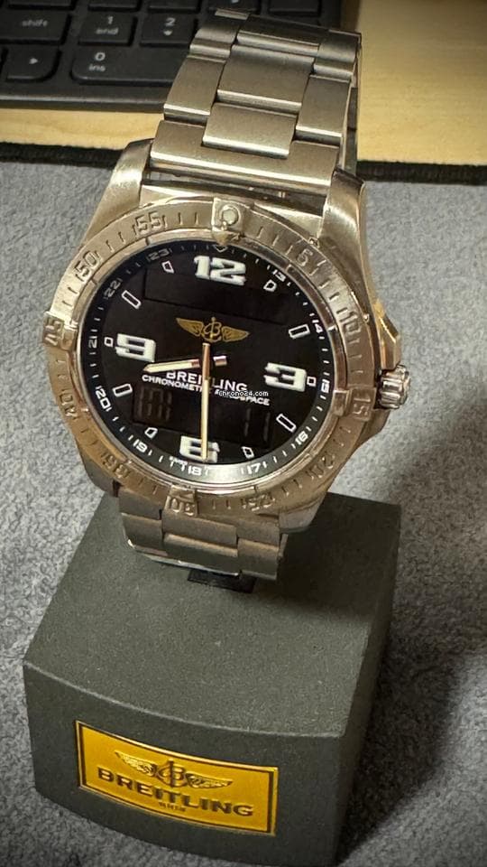 Breitling Aerospace Avantage E79362, 2008, Titanium, good condition - Thumbnail 11