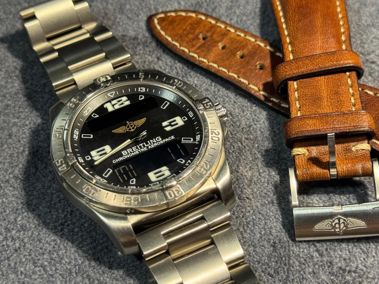 Breitling Aerospace Avantage E79362, 2008, Titanium, good condition - Image 1