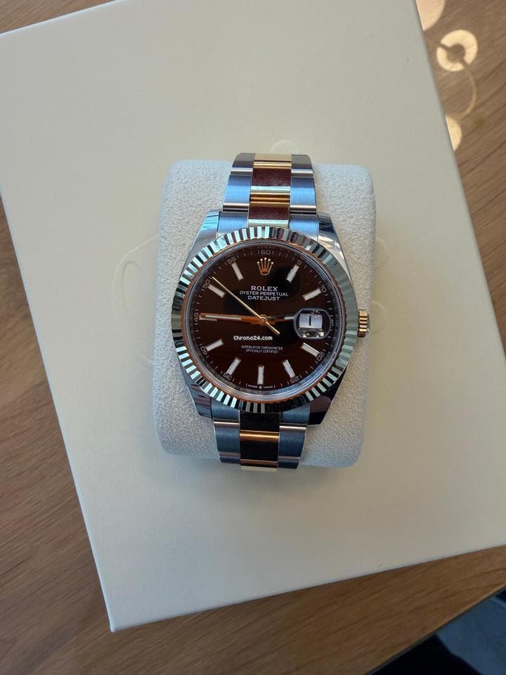 Rolex Datejust 41 Rolex Datejust 41 - Gelbgold, Stahl- schwarzes Zifferblatt - Thumbnail 5