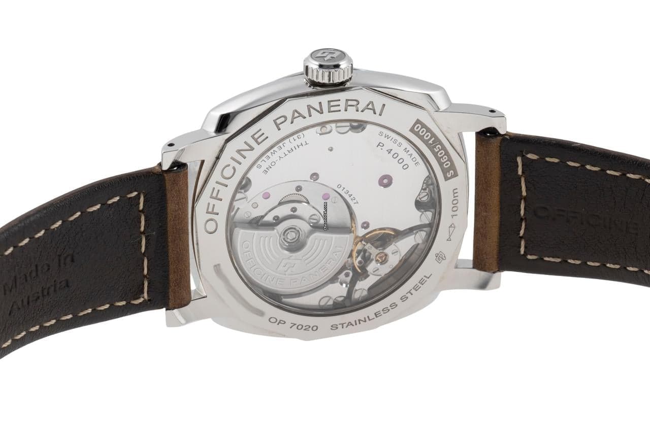 Panerai Radiomir 1940 3 Days Stahl Automatik Ref. PAM00655 Box & Papiere 2020 - Thumbnail 9