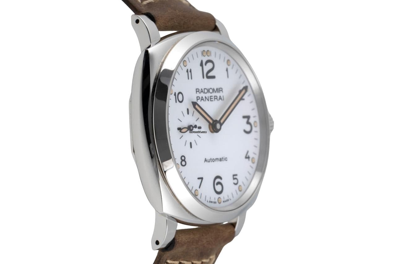 Panerai Radiomir 1940 3 Days Stahl Automatik Ref. PAM00655 Box & Papiere 2020 - Thumbnail 6