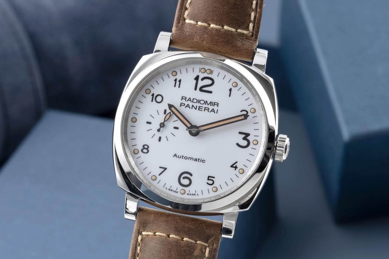 Panerai Radiomir 1940 3 Days Stahl Automatik Ref. PAM00655 Box & Papiere 2020