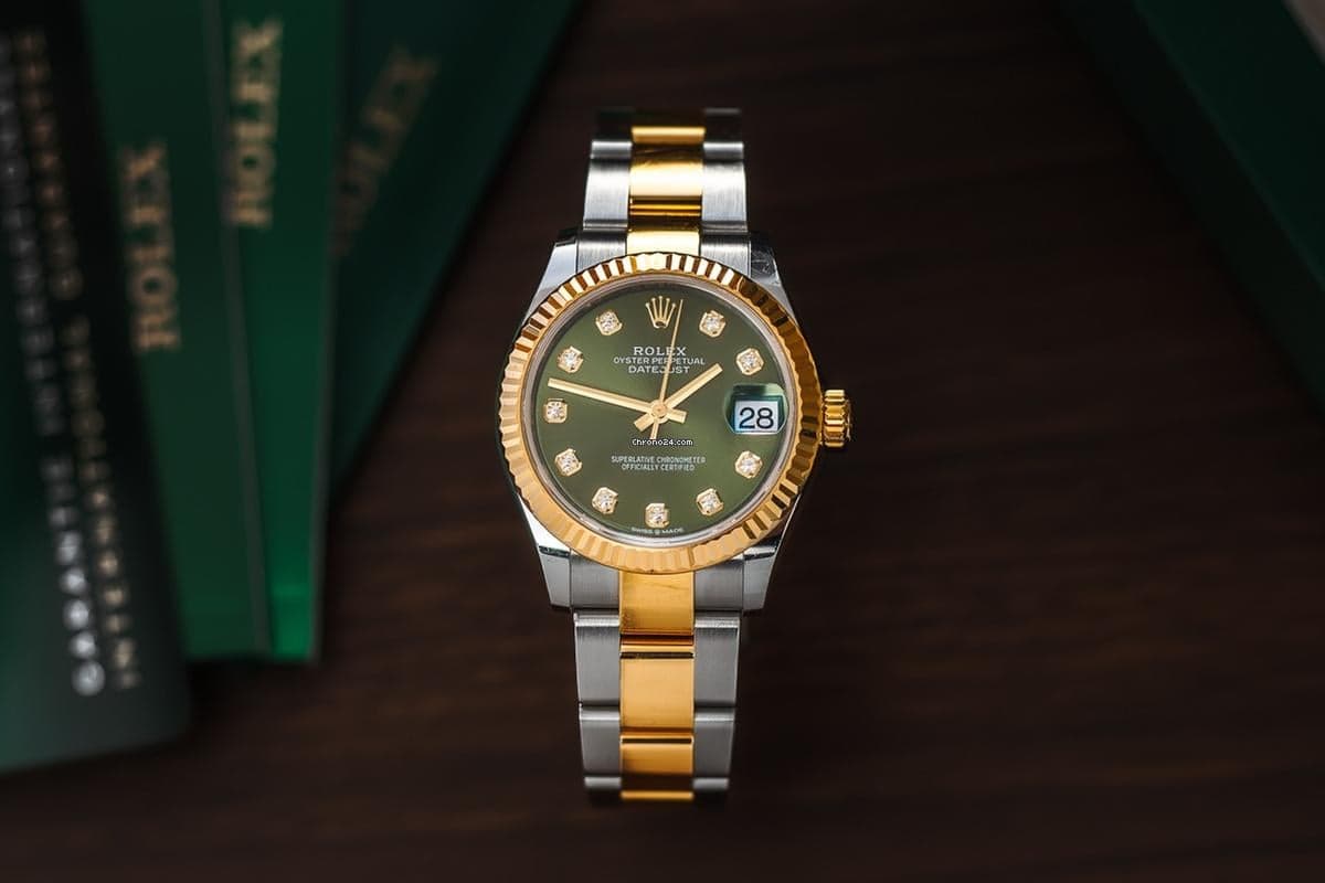 Rolex Datejust 31 278273 Diamonds SS|18k Gold 31mm/ Box & Papers