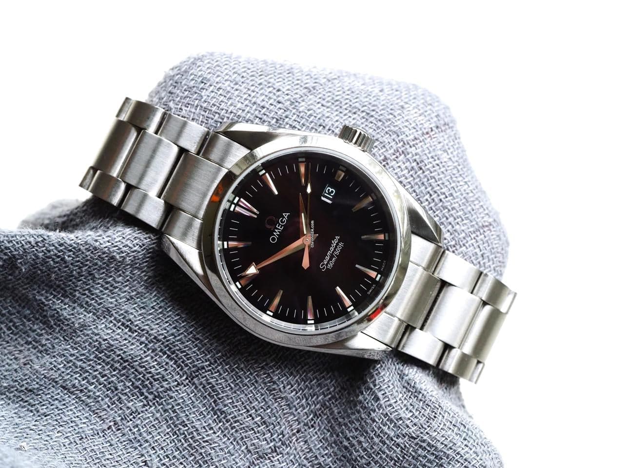 Omega Seamaster Aqua Terra 2518.50 Black Dial - Thumbnail 2