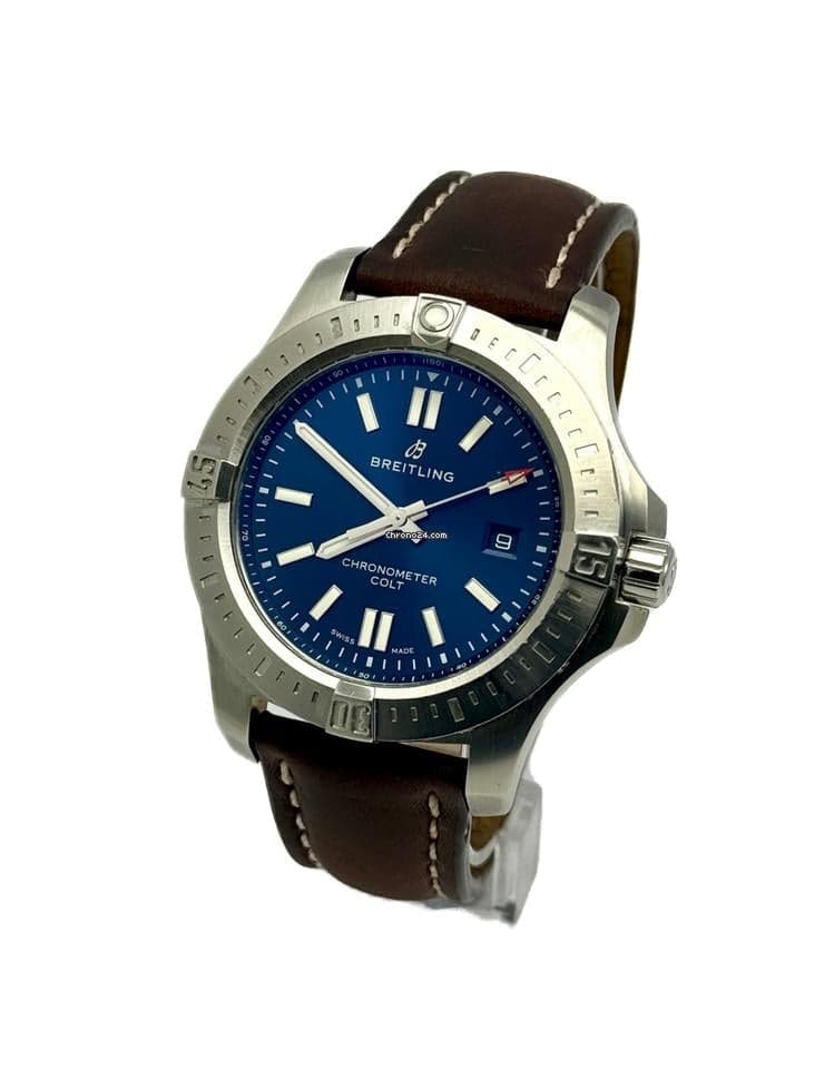 Breitling Colt Automatic 44. Blue - Image 1