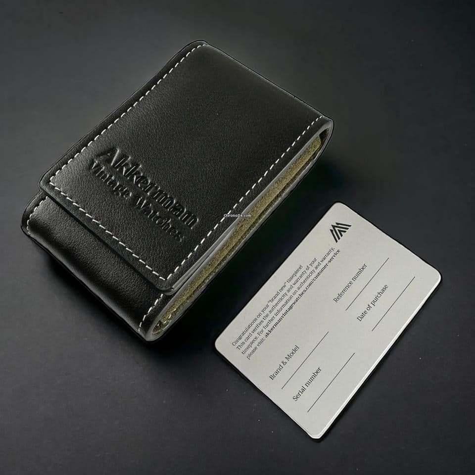 Omega Vintage Omega De Ville Prestige Black dial Manual Wind 125.0050 - 34,5mm - 1993 - Thumbnail 8