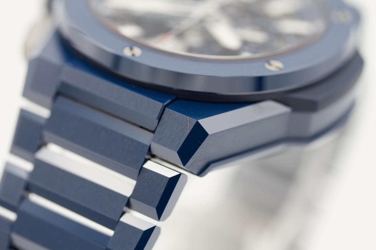Hublot Big Bang Integral Blue Ceramic 42mm Unico Deutsch Fullset First buyer receipt 2021 Box - Thumbnail 10