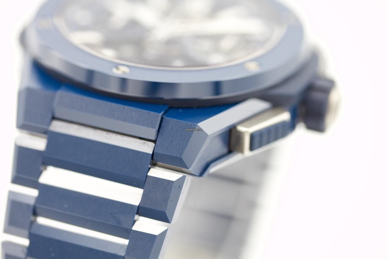 Hublot Big Bang Integral Blue Ceramic 42mm Unico Deutsch Fullset First buyer receipt 2021 Box - Thumbnail 8