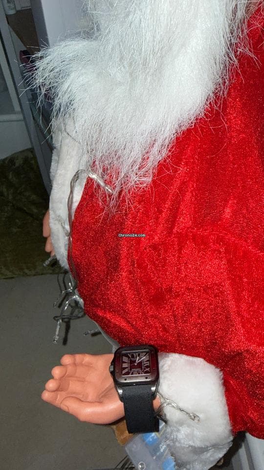 Cartier Santos 100 Serviced August 2025, service documents and box - Thumbnail 17