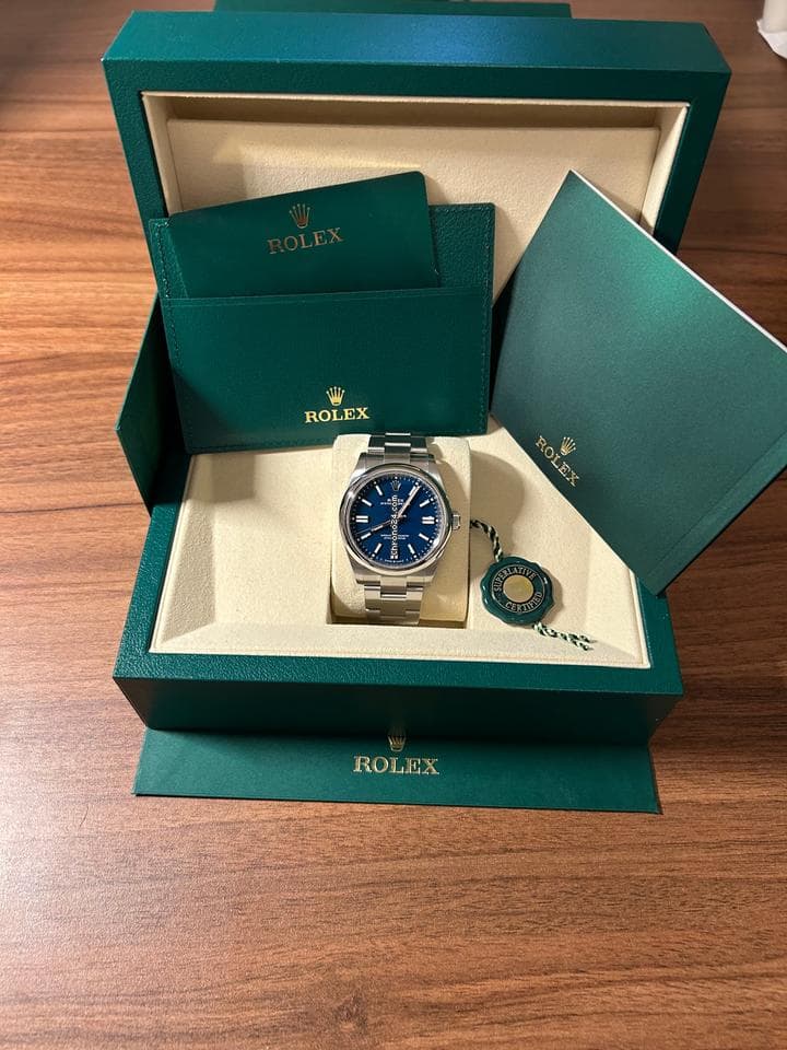 Rolex Oyster Perpetual 41 Stainless Dial (2025) New - Thumbnail 2