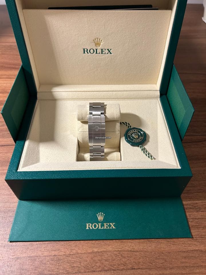 Rolex Oyster Perpetual 41 Stainless Dial (2025) New - Thumbnail 6