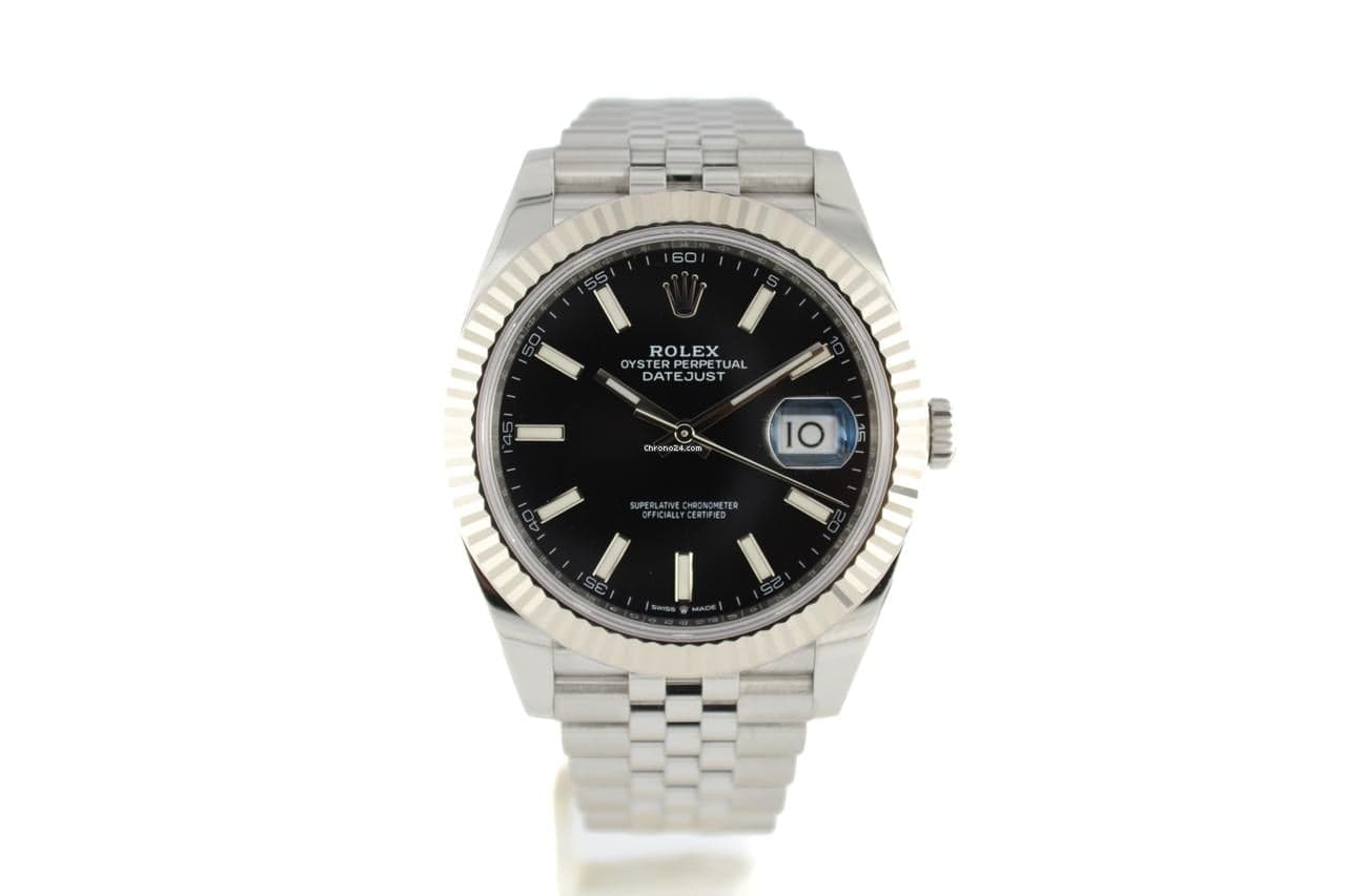 Rolex Datejust 41 126334 black / jubilee ''Full set 2020'' Like new! - Image 1