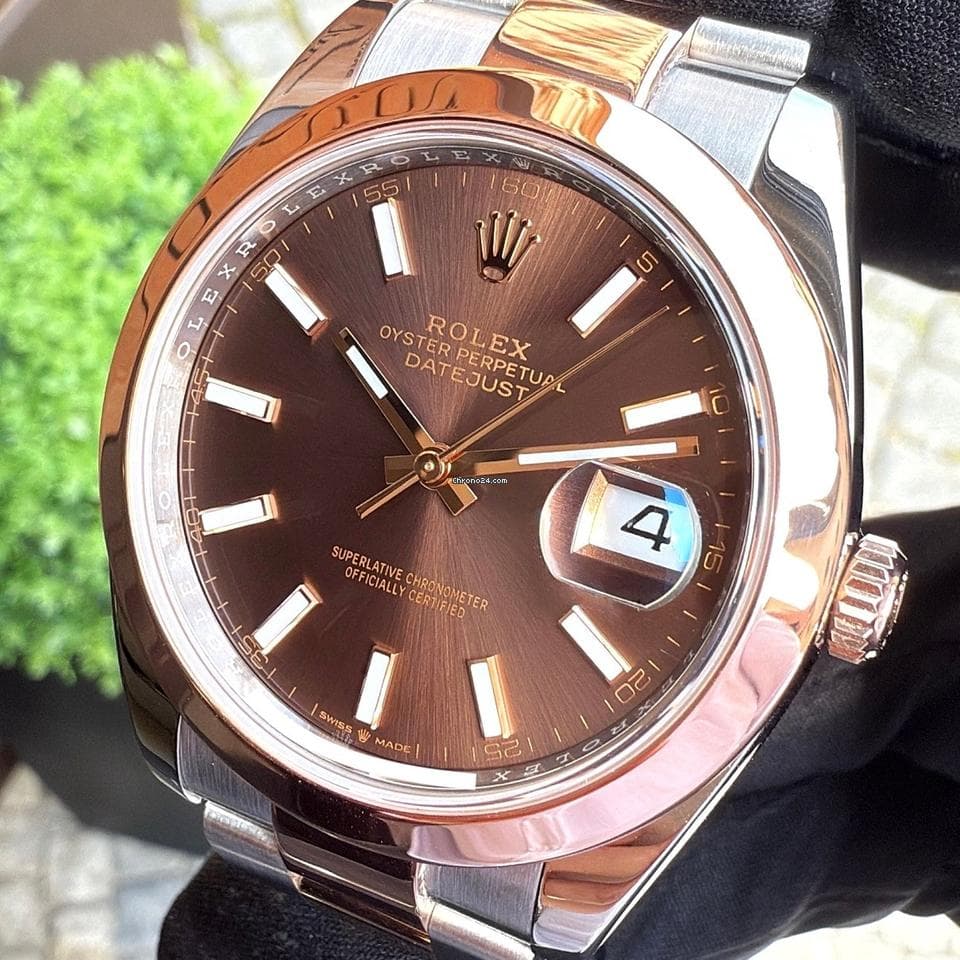 Rolex Datejust 41 Chocolate Dial 126301 (Full set/Warranty) - Image 1