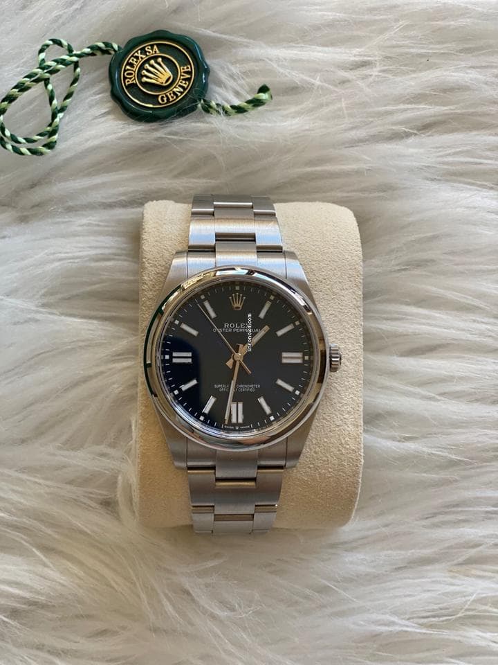 Rolex Oyster Perpetual 41 Kaum getragen und sofort verfügbar!