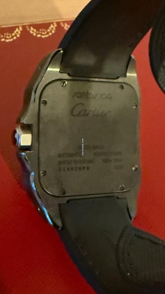 Cartier Santos 100 Serviced August 2025, service documents and box - Thumbnail 9