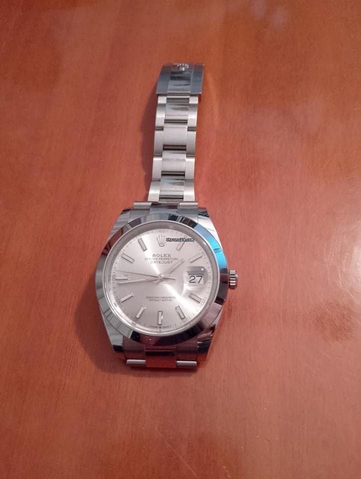 Rolex Datejust 41 rolex datejust41 silver - Thumbnail 5